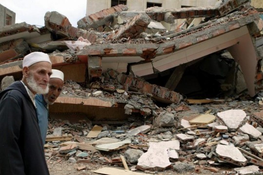 نحو 300 قتيل نتيجة زلزال ضرب المملكة المغربية منتصف هذه الليلة