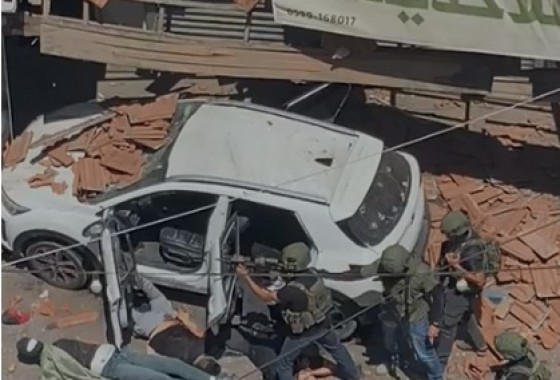 قوات خاصة اسرائيلية تغتال شابين وسط مدينة قلقيلية