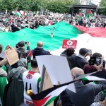 تظاهرة حاشدة وسط العاصمة البلجيكية إحياء لذكرى النكبة وتضامنا مع الشعب الفلسطيني
