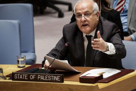 منصور يبعث رسائل لمسؤولين أممين حول النكبة المستمرة التي تلحقها إسرائيل بشعبنا منذ 76 عاما