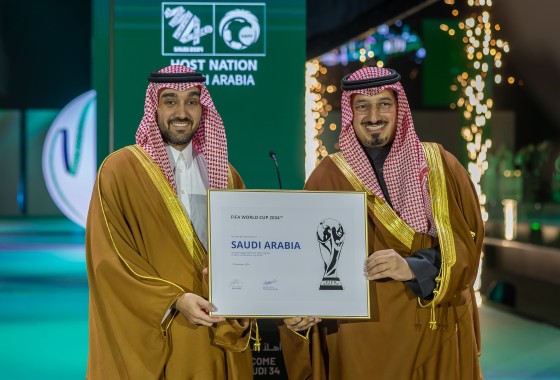 السعودية تفوز باستضافة كأس العالم 2034