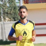 اللاعب رشيد النمس شهيداً هو وإبنه وزوجته الحامل بقصف اسرائيلي على خانيونس