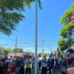 جاليتنا تحتفل برفع علم فلسطين في مدينتي كليفتون وباترسون الأميركيتي