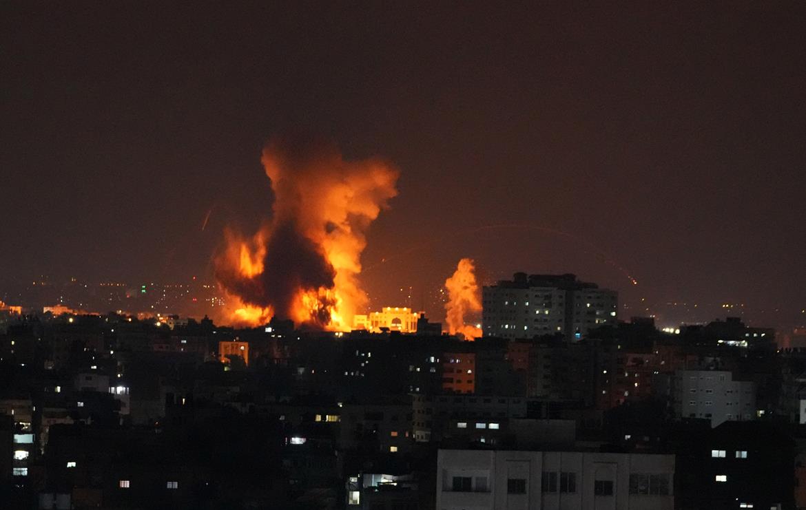 "الصليب الأحمر" يعرب عن قلقه من العدوان الإسرائيلي على غزة