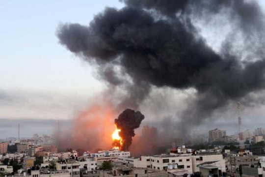 غارة إسرائيلية جديدة على موقع جنوب غرب مدينة غزة