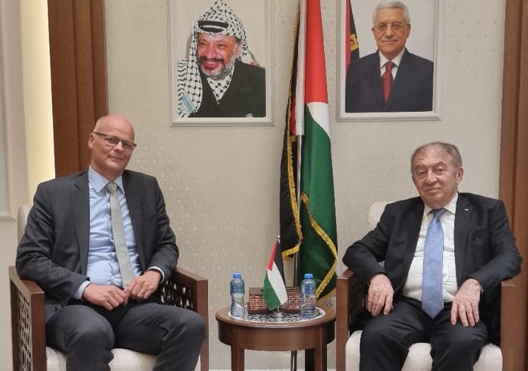 عسيلي وممثل البنك الدولي يبحثان سبل تحسين بيئة الاستثمار في فلسطين