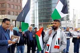 وقفة في برلين للمطالبة بإطلاق سراح الأسرى الفلسطينيين