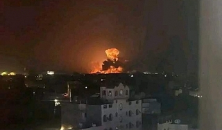 غارات أميركية وبريطانية على العاصمة اليمنية صنعاء