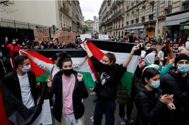باريس: حملة "لأجل فلسطين" تطلق فعاليات مساندة لخطاب الرئيس في الأمم المتحدة بمشاركة عشرات آلاف المتضامنين
