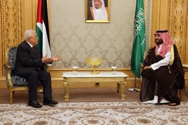 الرئيس يجتمع مع ولي العهد السعودي ويستقبل وزيري خارجية النرويج وفرنسا في الرياض كلا على حدة