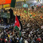 وقفات ومسيرات في الاردن تضامنا مع الشعب الفلسطيني وتنديدا بجرائم الاحتلال