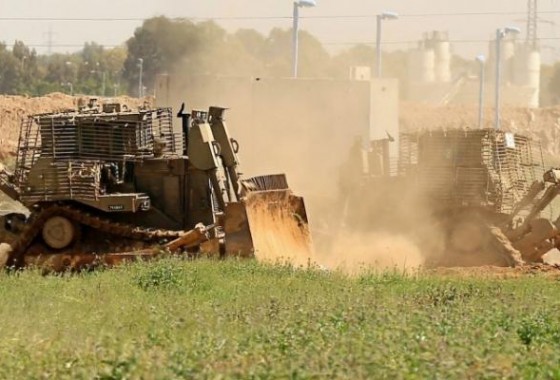 توغل إسرائيلي شرق المحافظة الوسطى من قطاع غزة