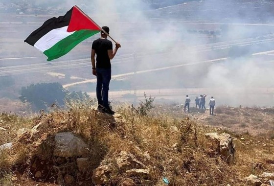 وقفة ومواجهات في رافات تنديداً  بجرائم الاحتلال في القدس وغزة
