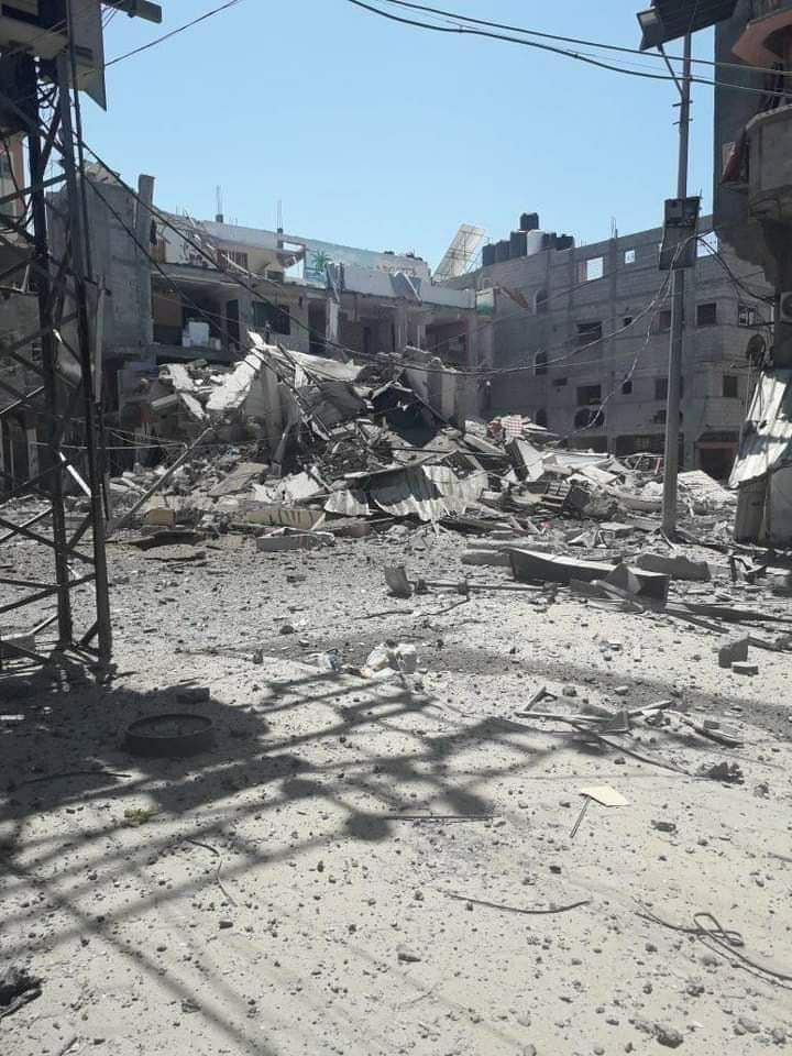 شهيدان و6 إصابات في قصف إسرائيلي لمنزل في مخيم البريج ودراجة نارية في رفح