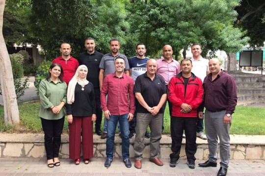 اتحاد كرة القدم المصغرة يبحث التعاون المشترك مع جامعة فلسطين التقنية "خضوري"
