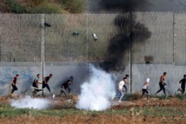 4 شهداء ومصابون بانفجار عبوة ناسفة بمتظاهرين شرق غزة