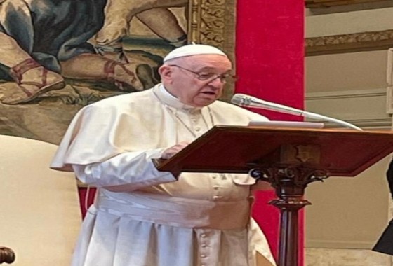 البابا فرنسيس يدعو لوقف إطلاق النار في غزة وإقامة الدولة الفلسطينية