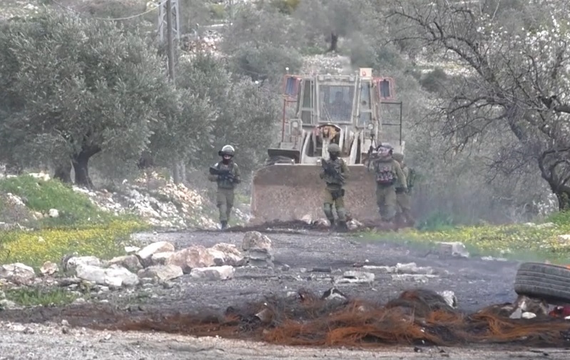 اصابات بالرصاص المعدني والاختناق خلال اقتحام قوات الاحتلال كفر قدوم