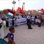 مظاهرات في 52 مدينة مغربية تنديداً بالعدوان الاسرائيلي على غزة