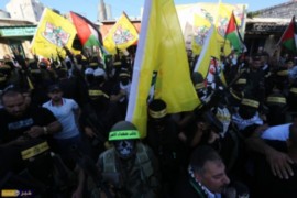 "فتح" تنظم مسيرة دعم للرئيس واسناد للقدس والشرعية الفلسطينية في حلحول شمال الخليل