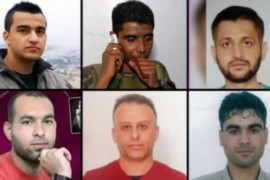 الاحتلال يستأنف محاكمة الأسرى الستة الذين انتزعوا حريتهم في "جلبوع" وخمسة آخرين