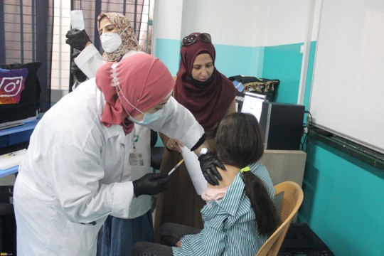 صحة بيت لحم: سيتم اعطاء اللقاح لكل طلاب المدارس في بيت لحم خلال اسبوع