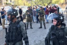 مستوطنون يهاجمون قرية اللبن الشرقية وقوات الاحتلال تعتدي على المواطنين والصحفيين