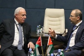 المالكي والصفدي يبحثان تطورات القضية الفلسطينية