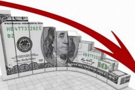 هبوط قوي للدولار بالتزامن مع العائد على سندات الخزانة الامريكية