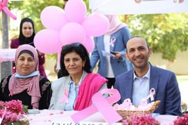 مديرية الصحة ومحافظة اريحا والأغوار تطلقان فعاليات اكتوبر الوردي للتوعية بسرطان الثدي