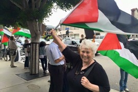 ماري ثمبسون...لن تنساكِ فلسطين