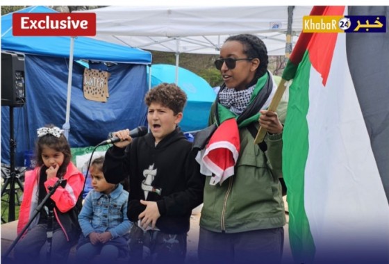 طلبة جامعة "نورث ويسترن" في شيكاغو ينتفضون من أجل فلسطين
