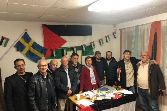 انتخاب أعضاء الاتحاد العام لعمال فلسطين فرع السويد بالتوافق