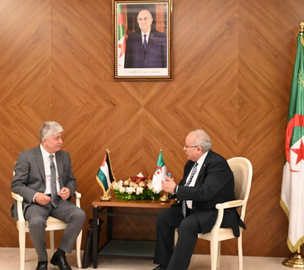 مجدلاني يثمن جهود الجزائر من أجل تعزيز الوحدة الفلسطينية