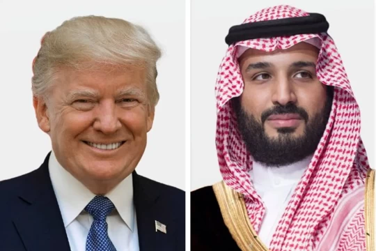 بن سلمان وترامب يبحثان توسيع الاستثمارات السعودية إلى 600 مليار دولار