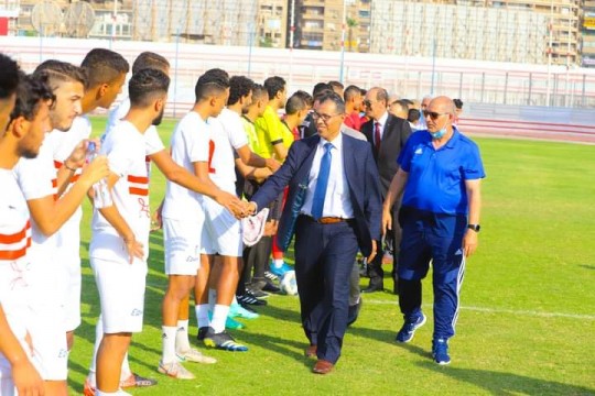 نادي الزمالك يستقبل بعثة منتخبنا الأولمبي في القاهرة