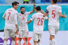 إسبانيا تتغلب على سويسرا في اليورو وتتأهل إلى نصف النهائي