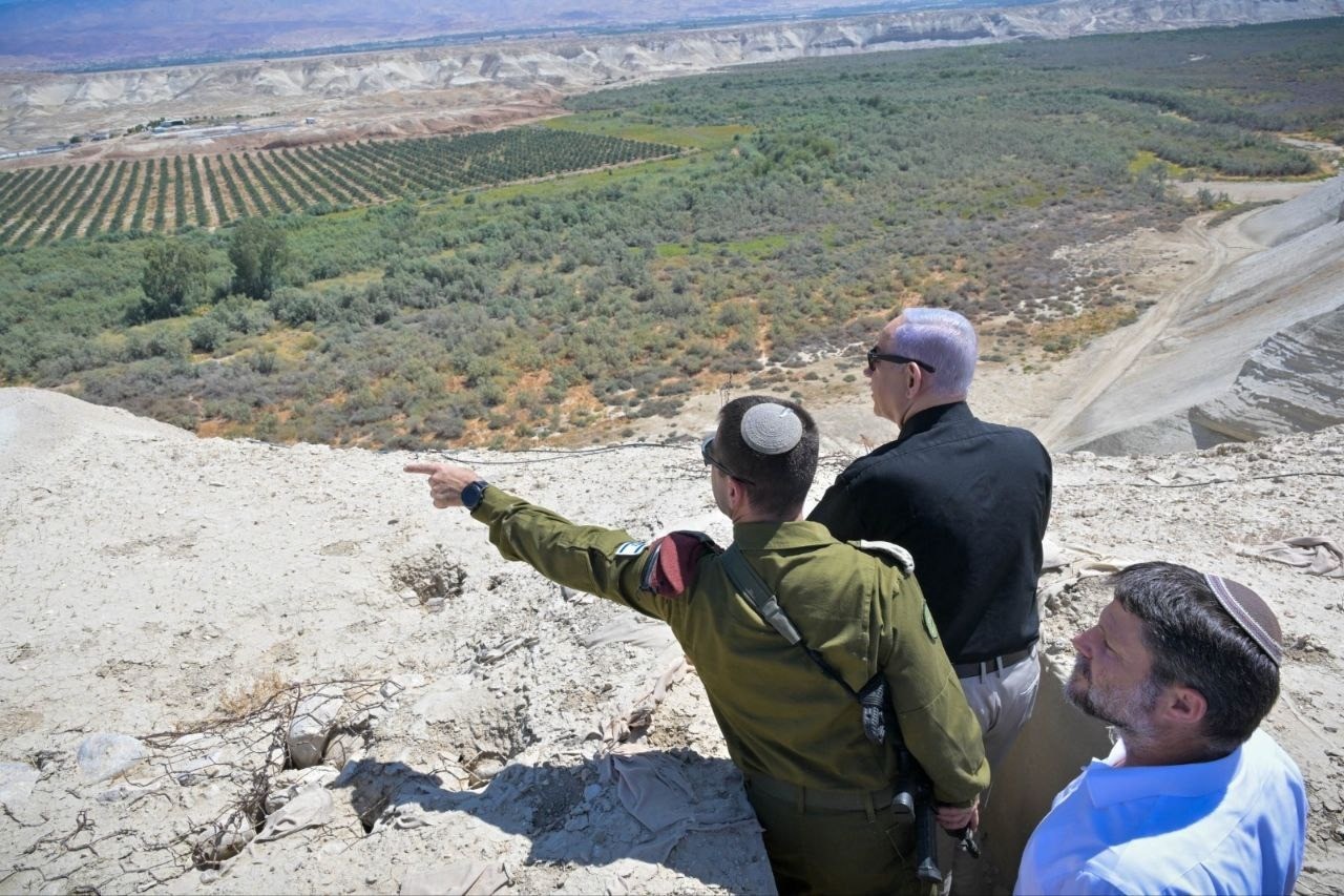 فلسطين تُدين اقتحام نتنياهو للأغوار