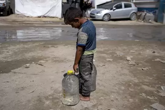 استشهاد طفل برصاص الاحتلال جنوب قطاع غزة